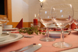 Gedeckter Tisch